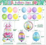 Party Spot! 101 PCS 2026 Easter Party Decorations Set Easter Party