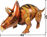 3 Pcs 52 Inflatable Dinosaur Balloon Dinosaur Party Decorations