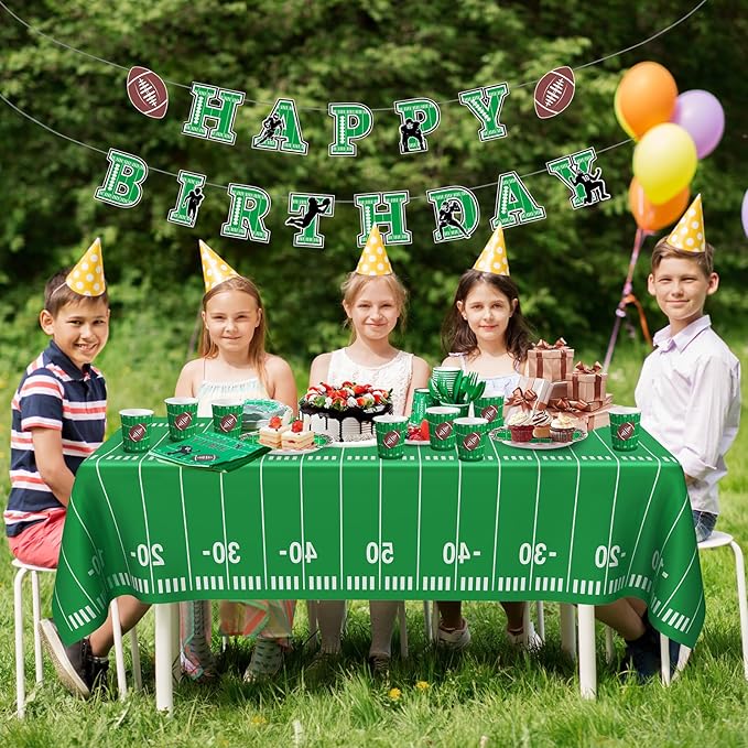 Football Birthday Decorations 170 Pcs Football Party Decorations