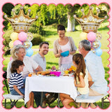 Pastel Princess Party Balloon Column Stand Arch Kit Set of 2 for