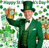 St Patricks Day Plates and Napkins St Patricks Day Decorations Party