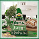 4 Pcs St Patricks Day Table Decoration Wooden St Patrick's Day