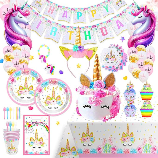 Unicorn Birthday Party Supplies Best Value Unicorn Birthday