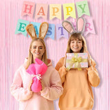 BRAVESHINE Pastel Pink Fringe Curtains Backdrop - 2 Pack Photo Booths