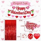 27 PCS Valentine's Day Party Decorations Happy Valentine's Day