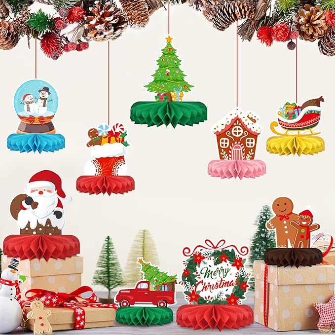 Merry Christmas Party Decorations Bundle Includes Festive Christmas