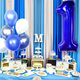 KatchOn, Blue 1 Number Balloon for First Birthday - Big,40 Inch |