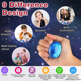 120 Pcs Galaxy Stress Ball Bulk for Kid Adult Squeeze 2 Inch
