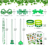 124Pcs St Patrick's Day Party Favor Set St Patricks Day Decorations