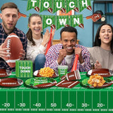 Football Party Supplies Kit Includes Dinner Plates Dessert Plates