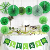 St Patrick's Day Decorations Kit 37 Pcs Saint Patricks Day Shamrock