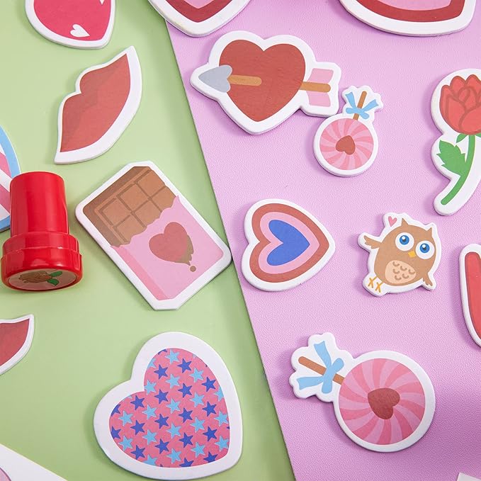 700+ Pcs Valentines Day Stickers Stampers & Tattoos Party Favor