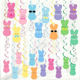 30Pcs Easter Hanging Decorations Bunny Hanging Easter Decorations