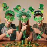 134Pcs St Patrick's Day Accessories Party Favor Set with Stickers