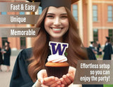 Washington Party Supplies for Football, Birthday Gift, Graduation