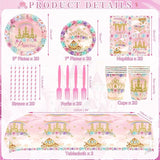Princess Birthday Party Decorations Serves 20 Guests Including