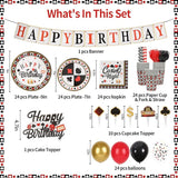 174pcs Casino Theme Party Decorations Casino Poker Games Night