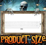 500 x 59 Inch Halloween Spooky Cloth White Large Size Halloween