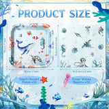72 Pcs Under The Sea Plates and Napkins Set Serve 36 7 Square Paper
