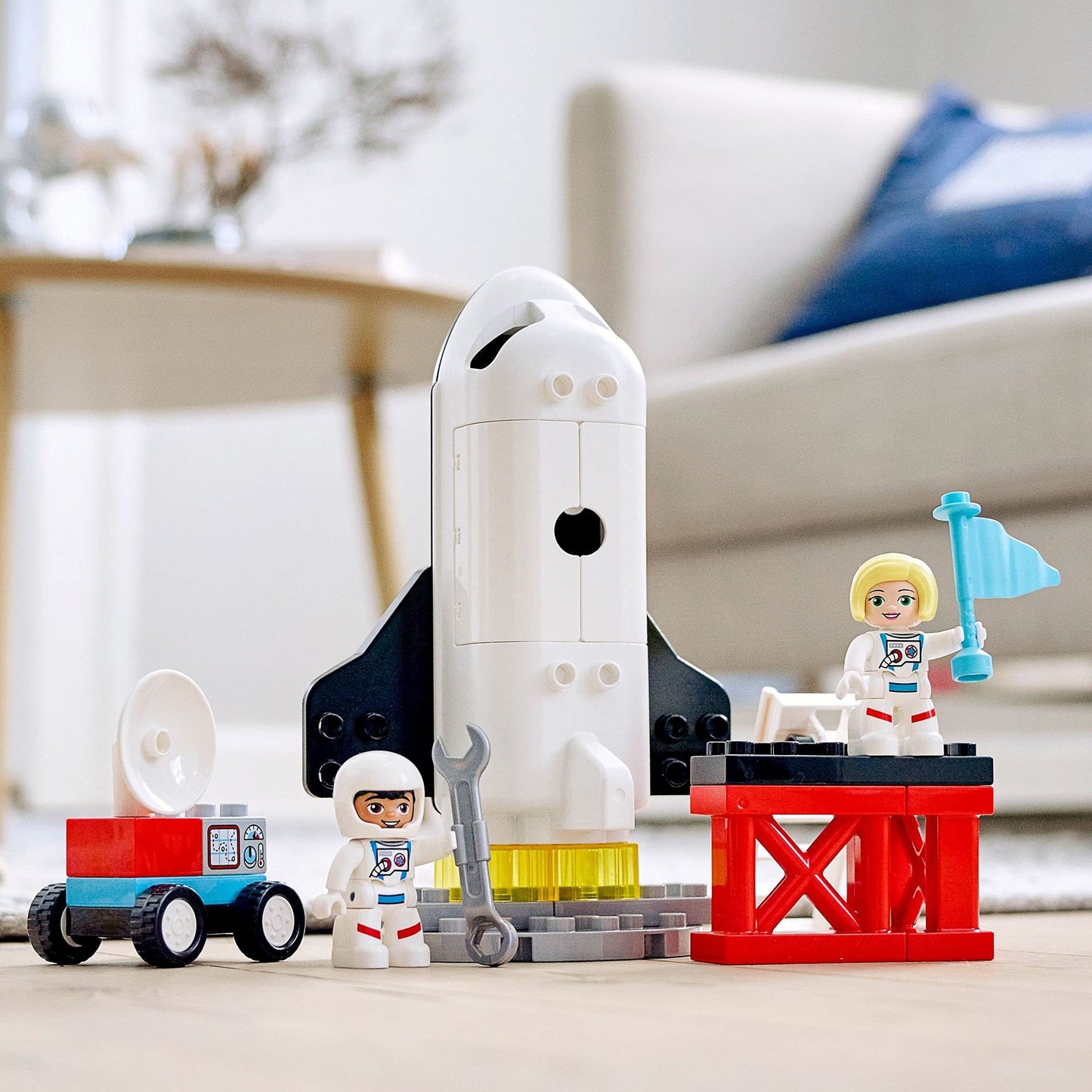 LEGO DUPLO Town Space Shuttle Mission Rocket Toy 10944, Set for