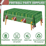 Football Party Supplies Decor Kit for 24 Guests 3 Tablecloths