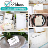 4x6 Retirement Party Advice and Well Wishes Cards Tan Made in USA