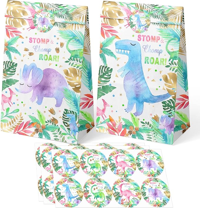 Girls Dinosaur Birthday Party Favors Pink Dino Theme Party Supplies