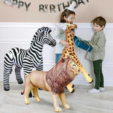 Jet Creations 3 pack Giraffe Zebra Lion safari Great for pool party