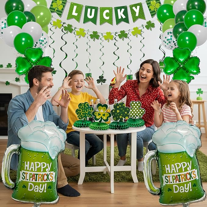 122 PCS St Patrick's Day Decorations Kit Authentic St Patrick's Day