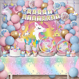 Unicorn Birthday Decorations for Girls Unicorn Party Supplies Kit