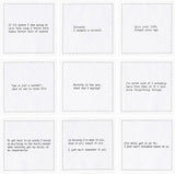 Five Star Funny 70th Birthday Quotes | White Cotton Cocktail Napkins