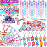 98 Mermaid Party Favors for Girls Birthday Supplies Straw Bubble