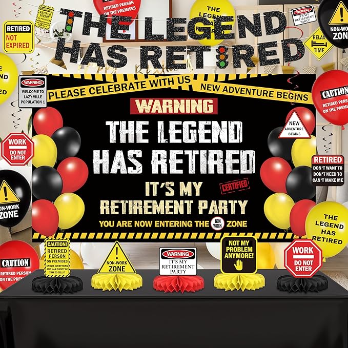 Retirement Party Decorations “Hide The Car Keys” Happy Retirement