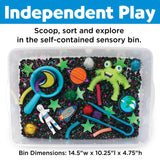 Creativity for Kids Sensory Bin: Outer Space Toys - Preschool and