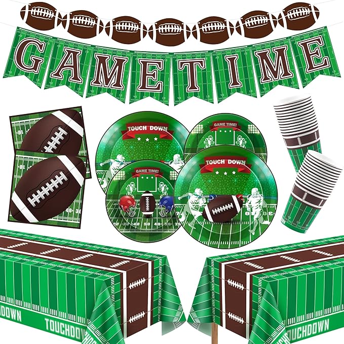 Football Party Decorations Super Game Bowl Party Decorations 2026