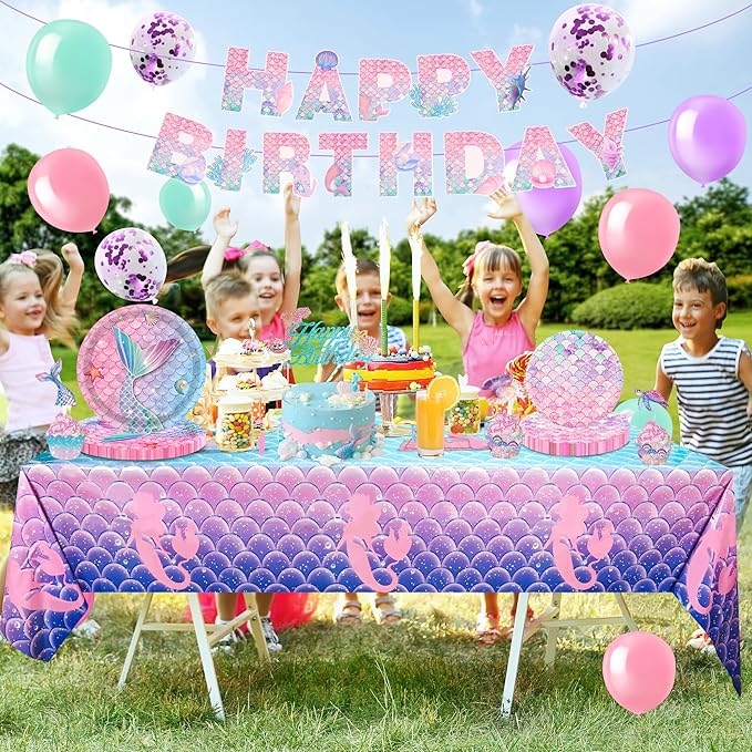 Mermaid Birthday Decorations Mermaid Birthday Party Decorations