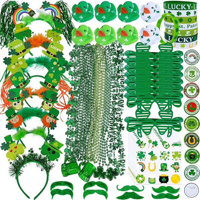 Bulk St Patrick's Day Novelty Jewelry Assortment St Patrick's Day