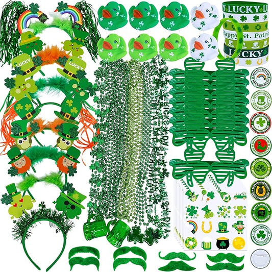 Bulk St Patrick's Day Novelty Jewelry Assortment St Patrick's Day