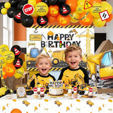 Construction Birthday Party Supplies Excavator Birthday Decorations