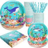 Under the Sea Birthday Party Supplies Decorations Ocean Theme Paper