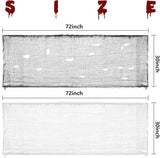 Alpurple 10 Pcs Halloween Creepy Cloth, 30 x 72 Inch Scary Spooky