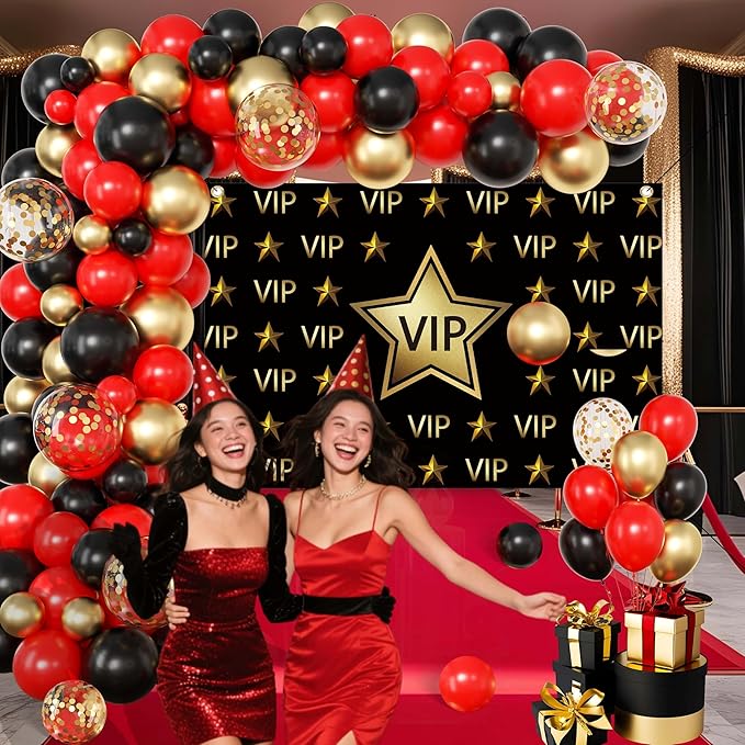 Vip Party decorations Red Carpet Party Decorations with VIP