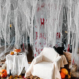 500 x 59 Inch Halloween Spooky Cloth White Large Size Halloween