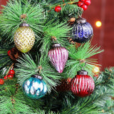 IndianShelf 24 Pieces Large Retro Vintage Christmas Ornaments Unique