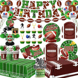 Football Birthday Party Decorations 191Pcs Football Party Supplies