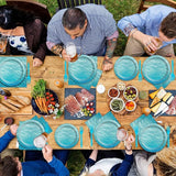 200 PCS Ocean Themed Paper Plates and Napkins Under the Sea Party