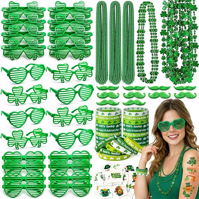St Patricks Day Accessories St Patty's Day Party Supplies Include