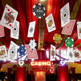 Casino Party Hanging Decorations Casino Night Party Banners Poker