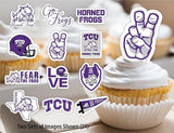 TCU Party Supplies for Football, Birthday Gift, Graduation Party