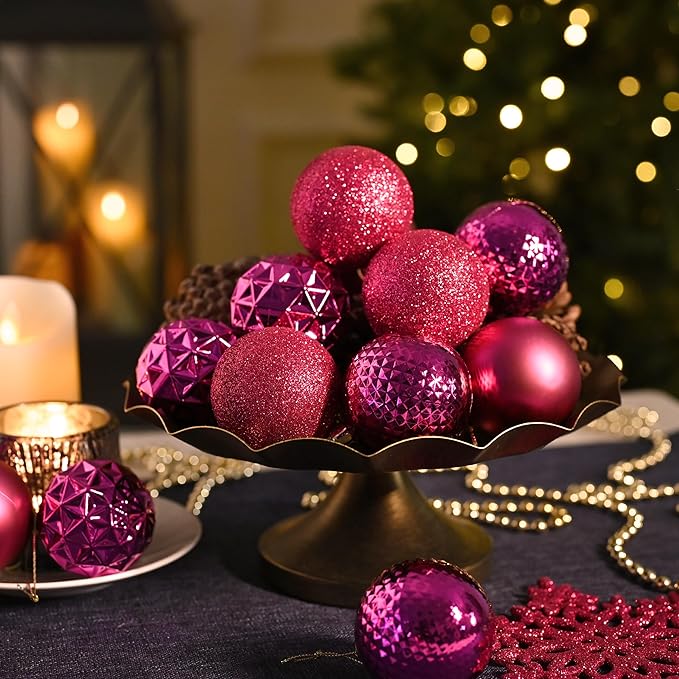 Valery Madelyn Christmas Tree Decorations Ornament Set, 50ct 2.36 #5